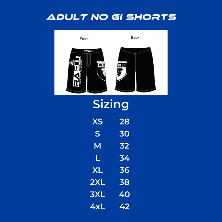 Adult No Gi Shorts (No Gi Official Uniform)