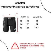KIDS PERFORMANCE NO GI SHORTS
